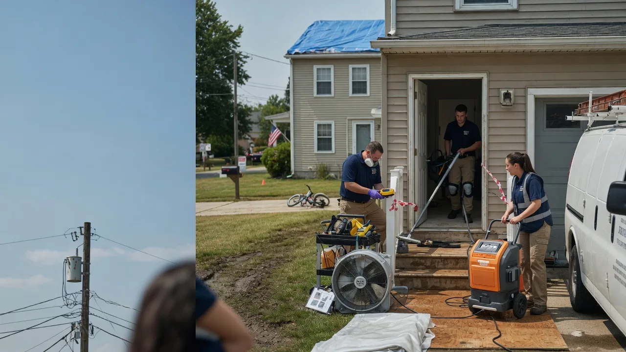 Water Damage Repair in Sarepta, LA near me